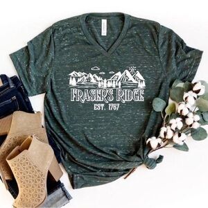 Outlander Fraser’s Ridge Green Tee